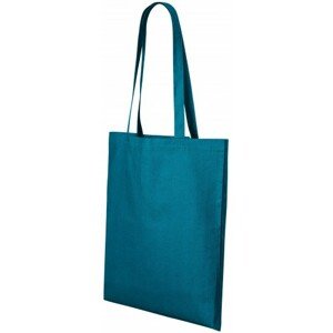 Pamut bevásárló táska, petrol blue