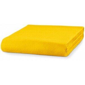 Polár takaró, 120x150cm, sárga