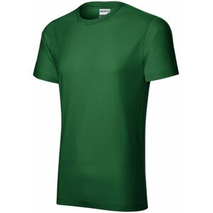 Tartós férfi póló nehezebb, üveg zöld