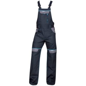 Ardon Hosszabított kantáros munkavédelmi nadrág COOL TREND - Fekete | XL