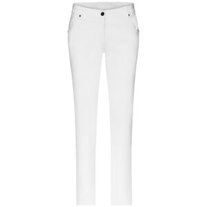 James & Nicholson Fehér női sztreccs nadrág JN3001 - Fehér | 36