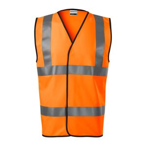 MALFINI Biztonsági mellény HV Bright - Fényvisszaverő narancssárga | M
