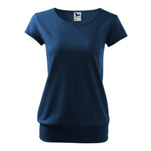 MALFINI City Női póló - Éjféli kék | M