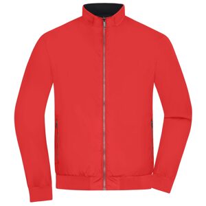 James and Nicholson Könnyű férfi kifordítható dzseki JN1336 - Piros / fekete | M