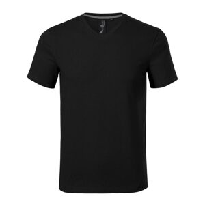 MALFINI Férfi póló Action V-neck - Fekete | XL
