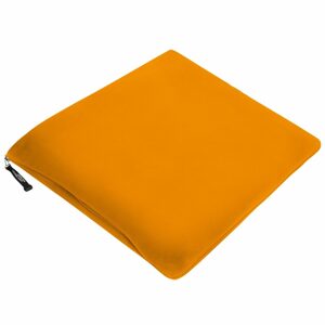 James & Nicholson Egszínű pokróc 130x180 cm JN900 - Narancssárga | 130 x 180 cm