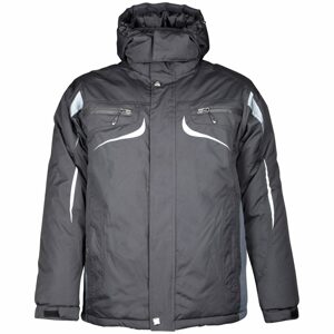 Ardon Férfi téli kabát Philip - Fekete / szürke | XL