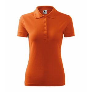 MALFINI Női galléros póló Pique Polo - Narancssárga | M