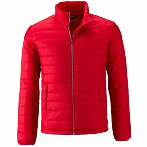 James & Nicholson Férfi tavaszi kabát JN1120 - Piros | XL