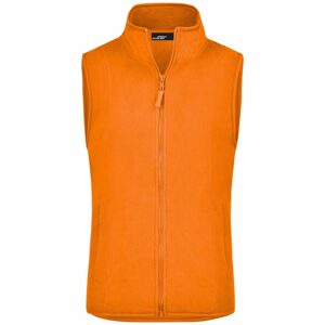 James & Nicholson Női fleece mellény JN048 - Narancssárga | L