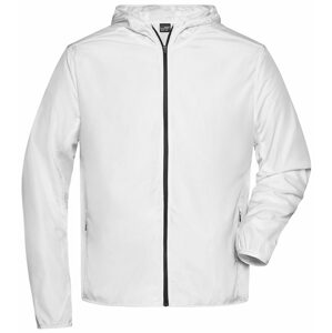 James & Nicholson Könnyű férfi sport dzseki JN534 - Fehér | S