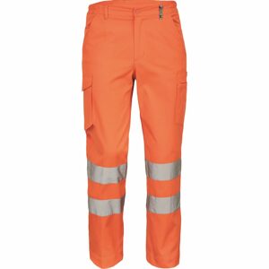 Cerva Fényvisszaverő munkanadrág VIGO - Narancssárga | 62