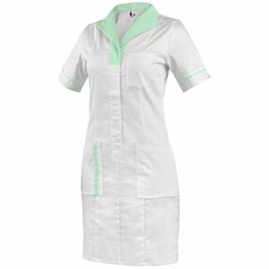 Canis Egészségügyi női ruha CXS BELLA - Fehér / zöld | 50