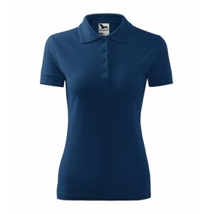 MALFINI Női galléros póló Pique Polo - Éjféli kék | XL