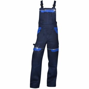 Ardon Hosszabított kantáros munkavédelmi nadrág COOL TREND - Sötétkék / világoskék | XL