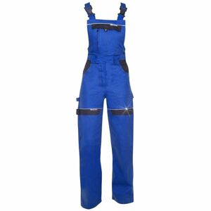 Ardon Női kantáros munkavédelmi nadrág COOL TREND - Kék / fekete | 44