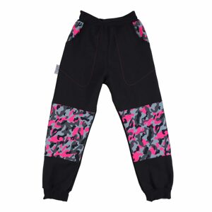 Bontis Gyerek softshell nadrág - Terepszínű rózsaszín | 98 cm