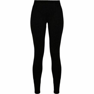 Build Your Brand Női pamut leggings - Fekete | XS
