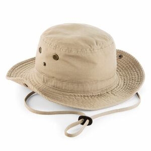 Beechfield Pamut kalap Outback - Homokszínű
