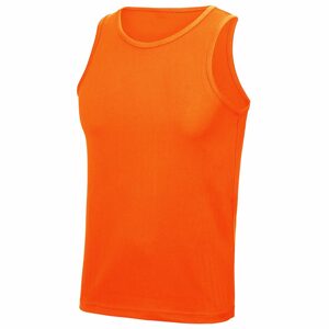 Just Cool Férfi ujjatlan trikó Cool - Élénk narancssárga | XL