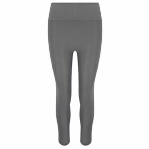 Just Cool Varratmentes női sport leggings - Acélszürke | XL