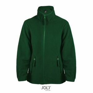 SOL'S Gyerek fleece pulóver North - Zöld | 12 éves (142/152)