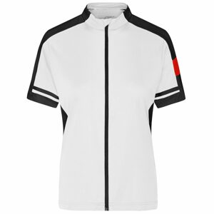 James & Nicholson Női kerékpáros póló JN453 - Fehér | XL