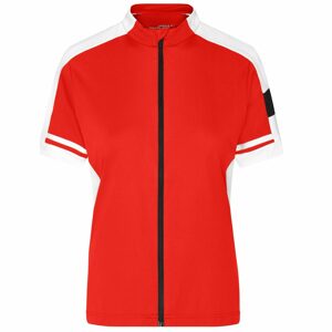 James & Nicholson Női kerékpáros póló JN453 - Piros | L