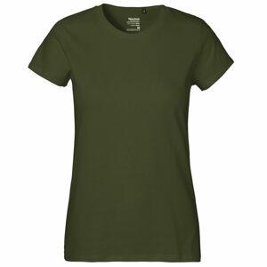 Neutral Női póló Classic organikus Fairtrade biopamutból - Military | XS