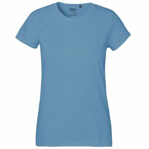 Neutral Női póló Classic organikus Fairtrade biopamutból - Dusty indigo | L