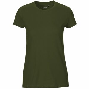 Neutral Női póló Fit organikus Fairtrade biopamutból - Military | XL