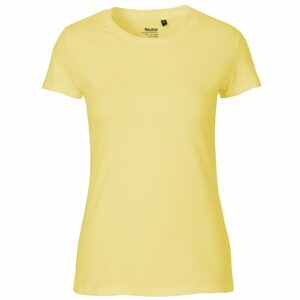 Neutral Női póló Fit organikus Fairtrade biopamutból - Dusty yellow | XS