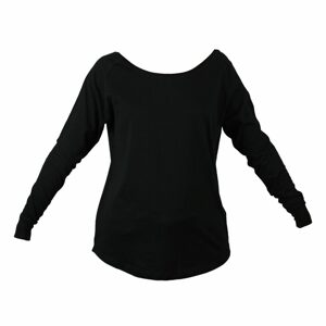 Mantis Hosszított hosszú ujjú női póló - Fekete | XL