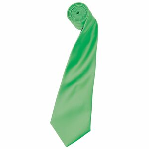 Premier Workwear Szatén nyakkendő - Apple green