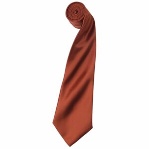Premier Workwear Szatén nyakkendő - Földimogyoró