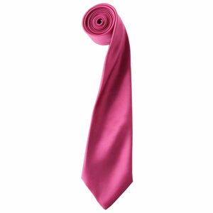 Premier Workwear Szatén nyakkendő - Hot pink