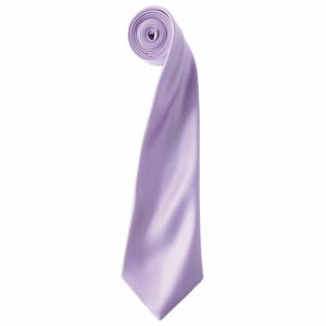 Premier Workwear Szatén nyakkendő - Orgonalila