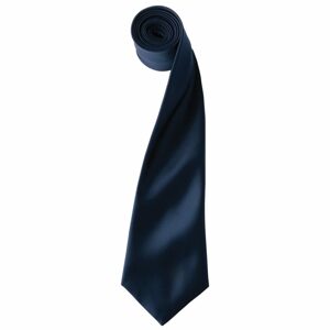 Premier Workwear Szatén nyakkendő - Sötétkék