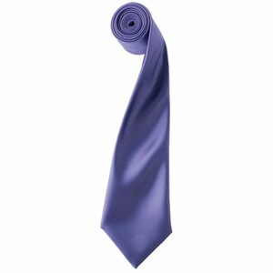 Premier Workwear Szatén nyakkendő - Lila