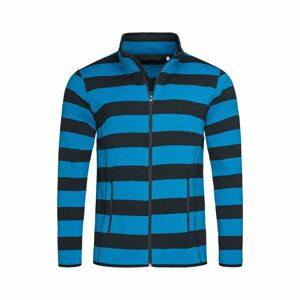 Stedman Csíkos férfi pulóver - Kék | S