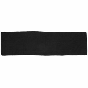 Towel City Gyorsan száradó sporttörülköző 110x30 cm - Fekete