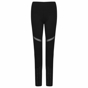 Tombo Női sport leggings hálós részletekkel - Fekete | XS