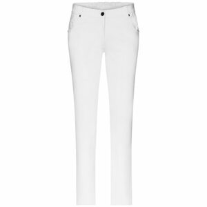 James & Nicholson Fehér női sztreccs nadrág JN3001 - Fehér | 40