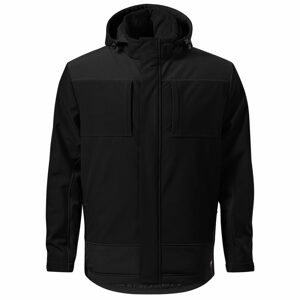 MALFINI Férfi téli softshell dzseki Vertex - Fekete | XL