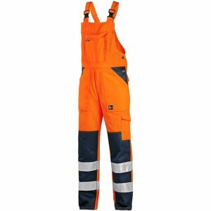 Canis Kantáros fényvisszaverő munkavédelmi nadrág NORWICH - Narancssárga | 68