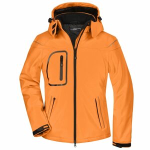 James & Nicholson Női softshell kabát JN1001 - Narancssárga | XL