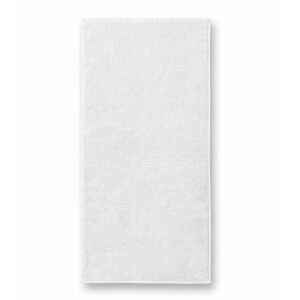 MALFINI Terry Towel törölköző bordűr nélkül - Fehér | 50 x 100 cm