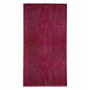 MALFINI Terry Towel törölköző bordűr nélkül - Marlboro piros | 50 x 100 cm