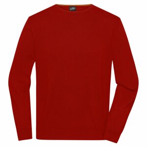 James & Nicholson Könnyű férfi kötött pulóver JN1314 - Piros | XL