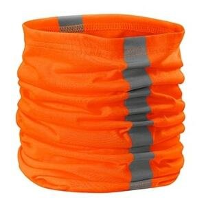 MALFINI HV Twister kendő - Fényvisszaverő narancssárga | unisex